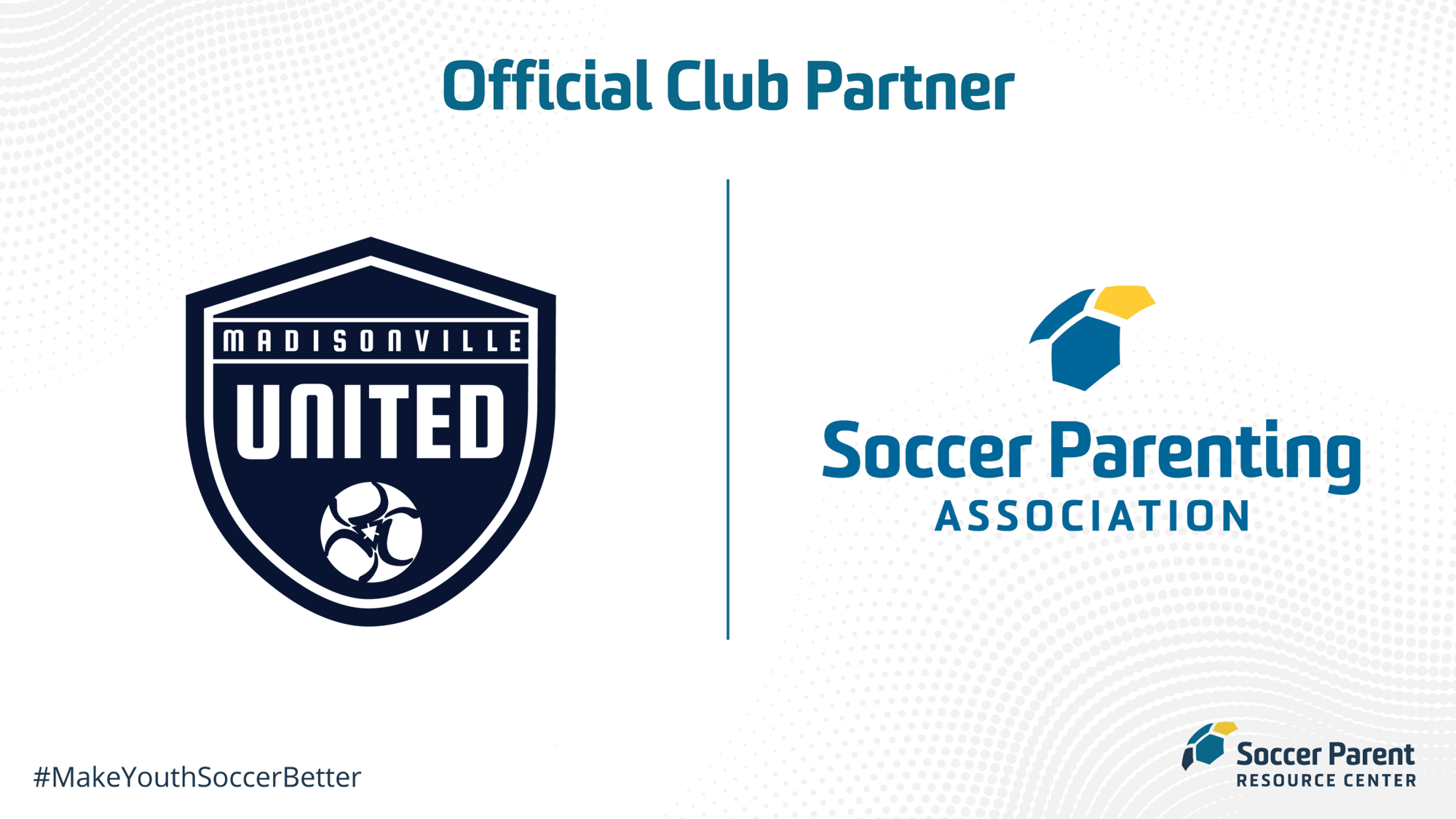 Soccer Parenting Association and MU Partnership Logo